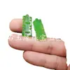 Colgante de Jade Verde Aqua Doble Felicidad Colgante Roca de Cuarzo Jade Felicidad Colgante Hueco Verde Yang Felicidad Única Accesorios