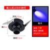 Lámpara pequeña de foco LED mini boca convexa empotrada 1W agujero 32mm3.2cm cm gabinete de vino condensador ajustable lámpara ojo de buey