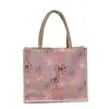 Comércio Exterior Atacado Bolsa de Ombro Borboleta Tendência para Mulheres Primavera 2026 Nova Grande Capacidade Algodão e Linho Moda Bolsa Tote para o Dia a Dia