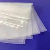 Saco transparente fosco com zíper para roupas, saco de embalagem à prova d'água e de umidade para roupas e calças, saco autocontra-selante ampliado e espessado atacado