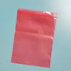 Saco antiestático saco autoadesivo vermelho saco ósseo antiestático PE saco autoadesivo antiestático saco com fecho zip PE