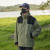 Winter jacket couple's three-in-one destacável polar fleece engrossado quente à prova de vento ao ar livre grupo de roupas de montanhismo Impressão