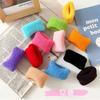12 piezas de cuerda para el cabello de color caramelo de alta elasticidad, anillo para el cabello grueso que combina con todo, anillo para toalla de color, banda para el cabello, accesorios para el cabello de celebridad de Internet de Corea del Sur