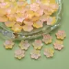Acessórios Estéreo Flor Pequena Flor de Cerejeira Esmaltada 10mm Grampo de Cabelo Infantil Grampo de Cabelo DIY Acessórios de Joias com Contas da Dinastia Han