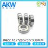 Fabricante Cixi R8Zz 12.7*28.575*7.938mm Rolamento Imperial para Bicicleta e Ferramenta Elétrica