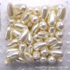 Corea del Sur manualidades perla de imitación agujero recto gota de agua perla barroca gota de agua colgante colgante accesorios para joyería diy ropa
