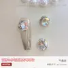 Accesorios Populares para Arte de Uñas, Lujo Accesible Bolas de Diamantes Cuadradas Gordas Hechas a Mano, Productos Terminados, Accesorios de Diamantes de Aleación de Cristal Súper Flash para Uñas de Celebridad de Internet
