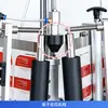 Máquina de Rotulagem Dupla Face Semiautomática ZONESUN Rotulador de Alta Velocidade para Garrafas Planas e Quadradas Pode ser Pareado com Esteira Transportadora de Linha de Produção