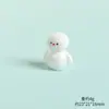 Boneco de Neve de Resina Natalino Transfronteiriço Paisagem de Neve de Natal Acessórios para Joias DIY Decoração de Mesa e Carro Pequenos Enfeites