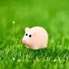 Decoración para terrario de musgo, figuras de madre cerda y cerdito, materiales para manualidades al por mayor, artesanías exquisitas hechas a mano