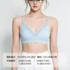 Sutiã de Renda Francesa com Bojo Triângulo para Mulheres Fino Push-up Seios Pequenos Lingerie Sexy Liquidação Fora de Época