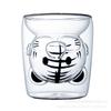 Taza de Café Aislada de Vidrio de Doble Capa Antiescaldado, Taza de Leche, Taza de Vidrio de Doble Capa con Forma de Oso, Taza de Agua, Alto Valor Estético, Estilo Nuevo, Versátil