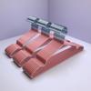 Cabides para Uso Doméstico, Estilo Adulto, Cabides Espessos para Secagem, Revestidos em Plástico, Antiderrapantes, Cabides Sem Marcas, Suportes para Secagem de Roupas, Atacado