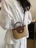 Bolso de Mano de Nicho de Moda con Hebilla de Cerradura para Mujer, Nuevo Modelo Primavera 2026, Bolso de Hombro y Cruzado Exquisito, Simple y Elegante