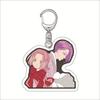 Hell Music Keychain Animação em torno de sapinhos Maru Ehai Ya Esquerda Pendurado Batalhão Guarda Gangue Zuo Chefu Zhi Pingente Acrílico
