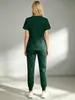 Trajes de Scrubs Elásticos de Alta Gama para Profesionales de la Belleza, Trabajadores de Cuidado Postparto, Peluquería de Mascotas, Personal Médico y Enfermeras