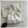 Bolsa de Ombro Feminina de Alta Qualidade, Tendência, Grande Capacidade, Cor Sólida, Nova Moda 2026, Versátil, Elegante, Bolsa Transversal, Bolsa Saco