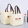 Bolsas de tela no tejida lindas de dibujos animados para tiendas de ropa infantil, bolsas de compras, bolsas de embalaje, bolsas de regalo tipo tote, logo personalizado