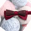 Lyle em estoque gravata borboleta masculina de camada dupla moda executiva gravata borboleta multicolorida flor de laço acessórios de terno personalidade fabricantes de gravata borboleta