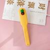 Peine pequeño plegable con dibujos animados, mini peine de dientes suaves, portátil, para el flequillo de niña, peine de masaje