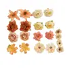 Flor Artificial Lirio Flor de la Suerte Set Kit de Materiales DIY Adorno para el Cabello Estilo Antiguo Paquete de Dolor Decoración Props de Fotografía Gu Mei
