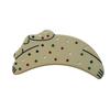 Presilha de Acetato Bico de Pato Cão Francês Colorido Diamante Design de Cachorro Exquisite Presilha para Franja Presilha Lateral Grampo de Cabelo Filhote Fêmea