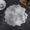 Estilo Pastoral Sensación de Alta Gama Estampado en Caliente Lujo Ligero Tamaño Grande Resistente al Aceite Aislante Térmico Forma de Flor Hogar Restaurante Multifuncional