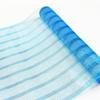 Amazon Hot Sale Mesh Blue Mesh Roll 53cm Listrado Fácil Forma Malha Decorativa DIY Material Flor Embalagem Malha