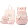 25 Novos Modelos de Mochilas Leves Multifuncionais para Estudantes do Ensino Médio Feminino, com Aparência Moderna, Leves, Redutoras de Pressão, Impermeáveis