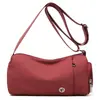 2026 Nova Bolsa Transversal de Ombro Estilo Simples, Cor Sólida, Versátil, Casual, Esportiva, Grande Capacidade, Leve, Mochila Multicamadas