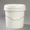 Balde Selado de Plástico de 10 Litros PP de Grau Alimentício Espessado com Tampa para Molho, Tinta, Tinta, Embalagem Química Atacado