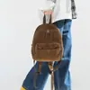 Mochila de veludo 602 tecido macio qualidade excelente estabilidade do cliente