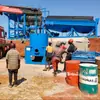 Mongólia Grande Caminhão Móvel para Lavagem de Ouro Peneira Vibratória Lavagem de Areia Equipamento de Ouro Centrifugadora de Separação de Minério Shaker