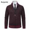Moda Masculina Nova Outono e Inverno 2025 Roupas de Exterior Xadrez Tendência Gola Alta Slim Manga Longa Malha Casual
