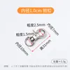 Cierre de Aleación de Zinc al por Mayor de Fábrica, Cierre para Mascotas, Gancho para Llavero DIY, Cierre para Perros, Accesorios Metálicos para Equipaje