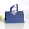 En Stock Corazón de Compromiso Tarjetas de Lugar para Boda Tarjetas de Firma Caladas Tarjetas de Lugar para Mesa de Boda Tarjetas de Mesa Mr Mrs con Diamantes