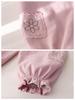 Calças casuais para meninas primavera e outono novas calças infantis estilo coreano estilo ocidental flor bordada tornozelo para bebês calças fofas para meninas
