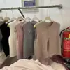 Chaleco de Punto para Mujer con Suéter Bordado de Lazo Estilo Pequeña Fragancia para Primavera 2025