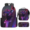 Transfronteiriço Novo Produto Homem-Aranha Spider Man Estudante Mochila Escolar Bolsa de Ombro Estojo de Lápis Conjunto de Três Peças Atacado Entrega Rápida