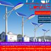 Refletor Solar Luz de Rua Luz Externa Luz de Poste Alto Super Brilhante LED de Alta Potência Luz de Engenharia Integrado 6m Nova Área Rural