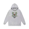 Moda Urbana Transfronteriza de Comercio Exterior Marca Unisex Otoño e Invierno Estampado de Letras Sudadera con Capucha Holgada Pulóver Sudadera Ape Casual Versátil