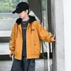 Chaqueta con capucha para niño, nueva y moderna chaqueta de otoño para niño 2026, gabardina de otoño para niño de talla mediana a grande, estilo callejero