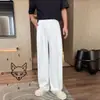 Pantalones de traje casual con caída estilo callejero americano para hombre, moda diaria de primavera/otoño 2026, pantalones ligeros de negocios para ir al trabajo, modernos