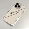Funda de Teléfono Móvil Transparente Espacial de Dirección Inversa para Apple 16/15/14/13 Promax iPhone 17