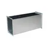 Placa Común para Conducto de Aire de Acero Inoxidable Lámina de Hierro Blanca Soldadura Cocina Extracción de Humo Aire Acondicionado Brida de Fuego Conducto Cuadrado Fabricante Mayorista