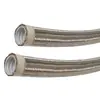 Mangueira Hidráulica de PTFE Tubo Corrugado de Teflon de Aço Inoxidável 304 Tubo Trançado de Teflon de Alta Pressão