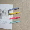 Accesorios Coreanos Simples de Lunares con Puntas Largas para Pegamento Cremoso DIY Estilo Niña Clips Laterales Sin Costuras Materiales para Clips de Punta
