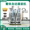 Máquina Automática de Mistura e Enchimento com Servo de Manteiga de Cacau de Temperatura Constante, Manteiga de Amendoim, Bálsamo, Cera, Pasta de Limpeza, Máquina de Enchimento de Vaselina