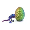 Impresión 3D transfronteriza esqueleto de dinosaurio Tyrannosaurus rex impresión dragón figura transformable regalo manualidad fábrica de juguetes
