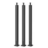 Columnas ranuradas de aleación de aluminio para pasamanos de escaleras domésticas, columnas de vidrio, barandillas de balcón, columnas ranuradas de aluminio